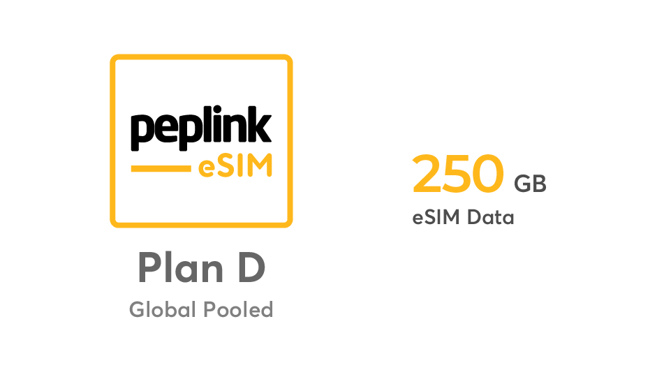 Peplink eSIM Data - Pooled Plan D